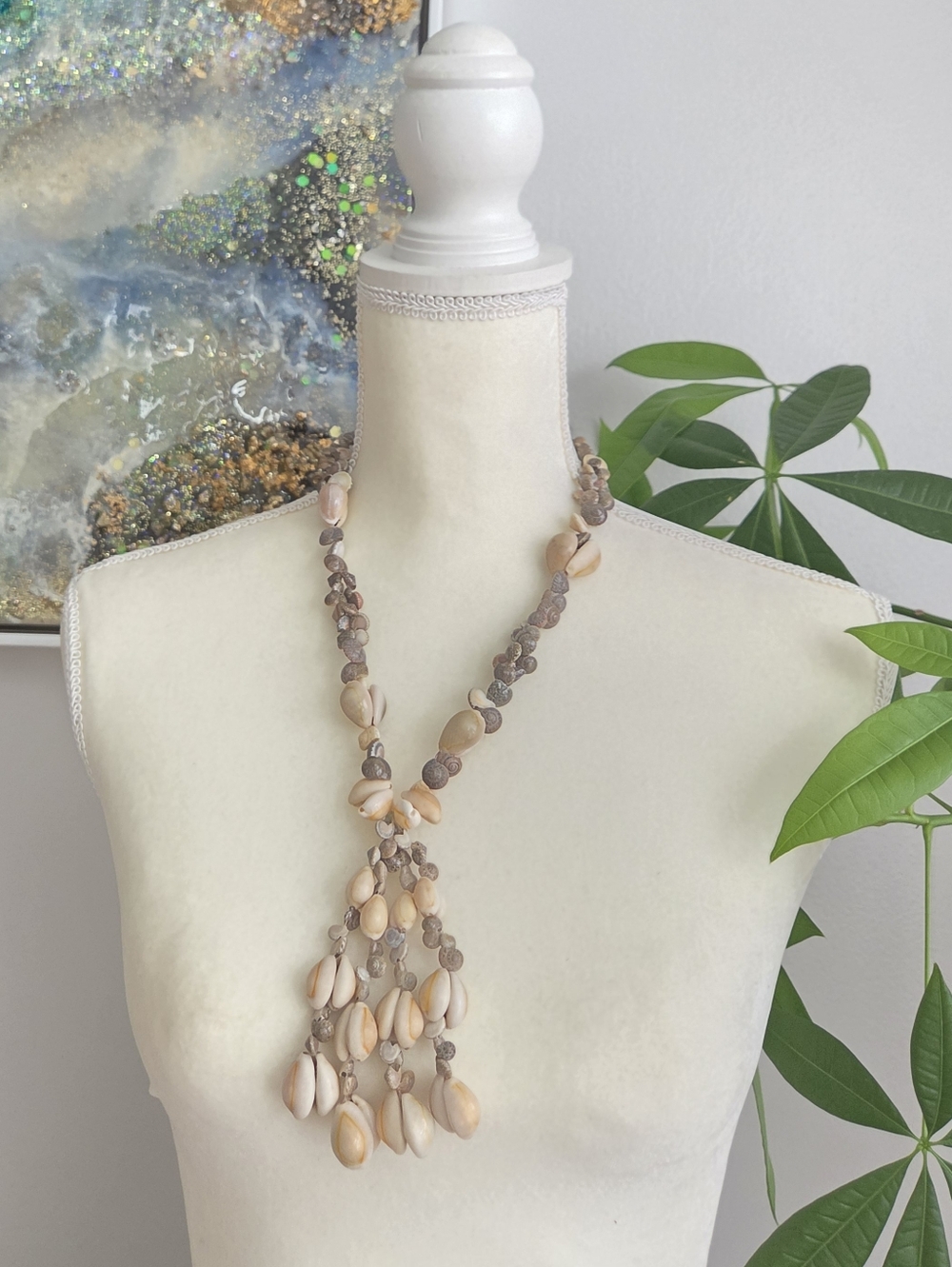 Sea Shell Statement Necklace